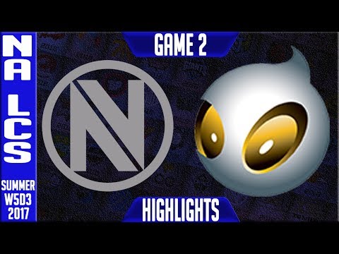 Team Envy vs Dignitas Highlights Game 2 | NA LCS week 5 Summer 2017 | NV vs DIG G2
