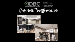 Watch video: Basement remodel Before and after