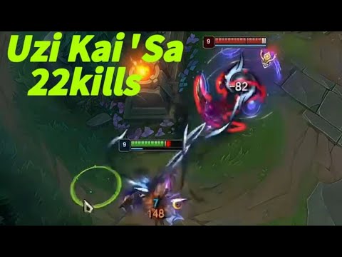 UZI KAI'SA VS VARUS , HE IS A MONSTER ON KAI'SA!