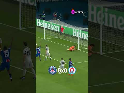 PSG 6X1 SLOVAN BRATISLAVA | GOLS DA PARTIDA | FASE DE LIGA | RODADA 1 | CHAMPIONS 26/27 #shorts