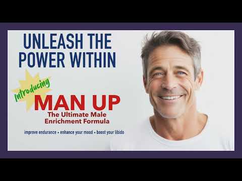 Ignite Your Passion with Man UP - The Ultimate Male Enrichment Formula 🔥