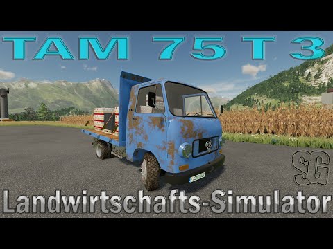 Thumbnail for LS22 Modvorstellung - TAM 75 T 3 Plattform mit Autoload v1.0.0.0  - Ls22 Mods by Tovarna avtomobilov Maribor
