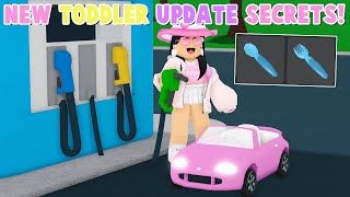 NEW Bloxburg TODDLER Update SECRETS You Didn&#39;t Know! (Roblox)