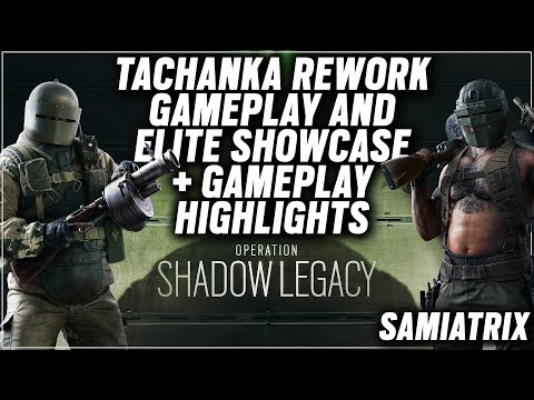 Tachanka Rework Gameplay and Elite Showcase + Gameplay Highlights - Rainbow Six Siege