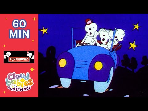 Funnybones Mystery Tour 🚗💀 | Spooky Cartoons | Cloudbabies & Friends