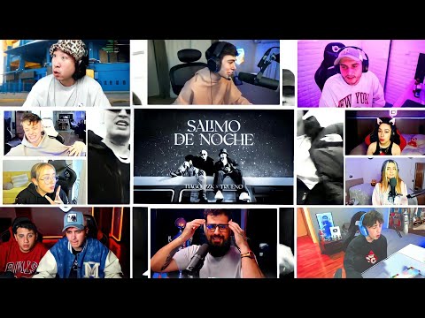 MULTIRREACCION a SALIMO de NOCHE (10 Personas) de Tiago PZK ft Trueno