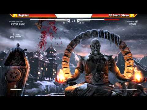 MKX @ Defend the North - Magician vs PG Coach Steve [720p/60fps]