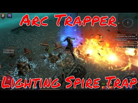 Path of Exile||Incursion League||Patch 3.3||Arc/Light Trapper - Leveling/Labs||Road to 400