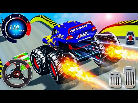Monster Truck Stunt Racing 2026 - Mega Ramp Driver Simulator - Android Gameplay