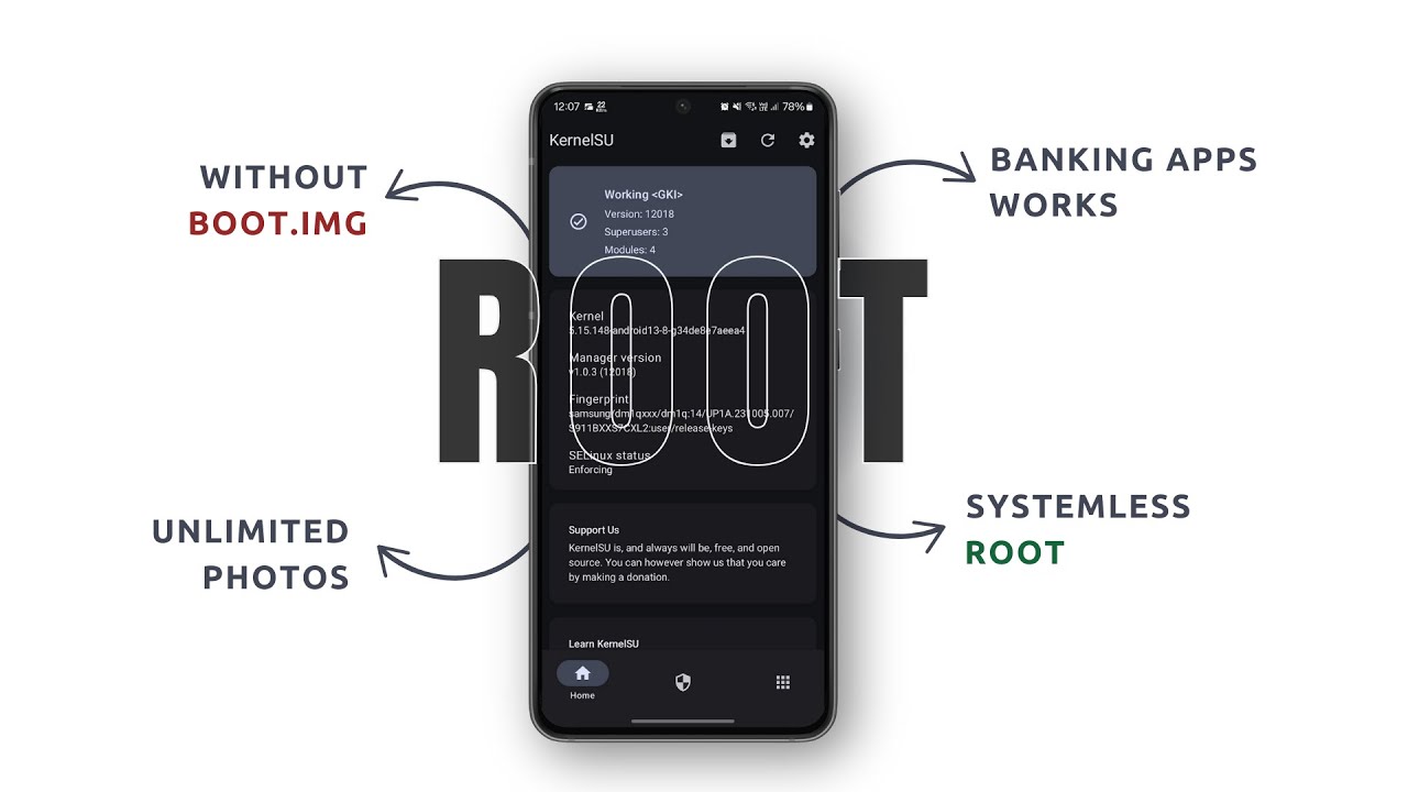 Root Samsung with kernel SU | Root Any Samsung without boot.img