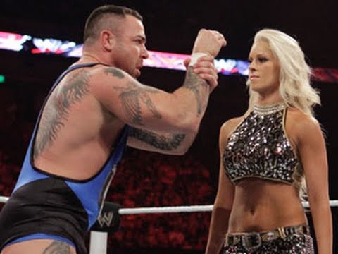 Raw: Santino Marella & Tamina vs. Ted DiBiase & Maryse