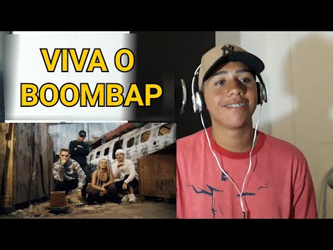 MARGINAIS BOOMBAP 2 🐻 - NABRISA, FELP22, SPINARDI & DK 47 (prod. PEP) #79 REACT
