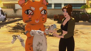 This cat mascot is the real superhero - Dispatch (ALL CAT MASCOT CUTSCENES)