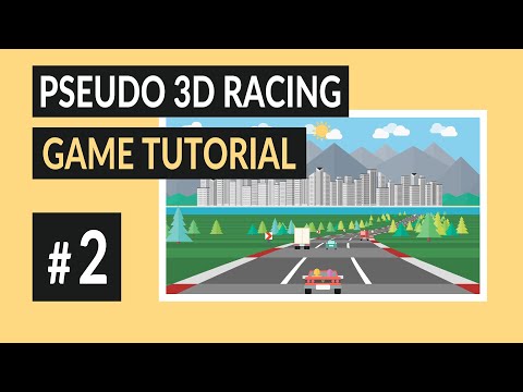 Part of a video titled Programming racing game: How to make a car game in Javascript [Part 2]