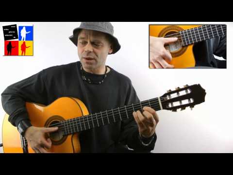 11 The pedestrian zone - thumb strumming guitar lessons for beginners