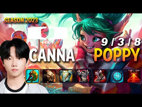DK Canna POPPY vs FIORA Top - KR Ranked