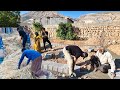 ️ Building A Dream Home Milad Hires Workers Amir And Ajav Harvest Barley