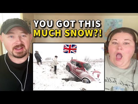 Americans React: A Blizzard in the UK… in November?!