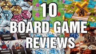 10 Board Game Reviews - Some Good, Some...