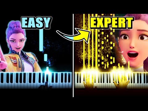 KPop Demon Hunters - Golden | EASY to EXPERT but...