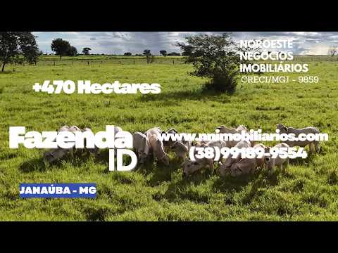 FAZENDA À VENDA - JANAÚBA/MG | Pecuária de Alto Desempenho | Fazenda ID