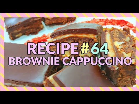 Gluten-free brownie cappuccino