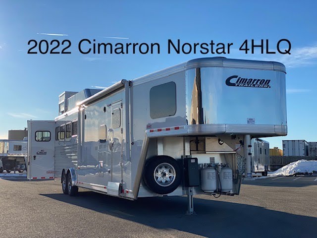 Preview image of 2022 Cimarron Norstar 4 Horse Living Quarters youtube video