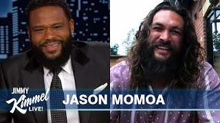Jason Momoa on Never Going to the Gym, Getting Flipped Off by Al Pacino & Making Everything Sexy