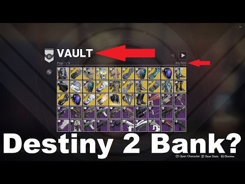 How To Store Armor And Weapons In Destiny 2 - Where Is The Vault Located In The Tower Destiny 2