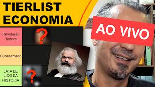 TIER LIST ECONOMISTAS: Live ABERTA um bate papo com os inscritos