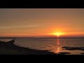 Beautiful Sunrise Sea Shore HD Stock Footage