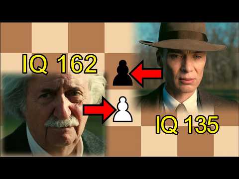 Einstein Vs Oppenheimer Real Chess Game