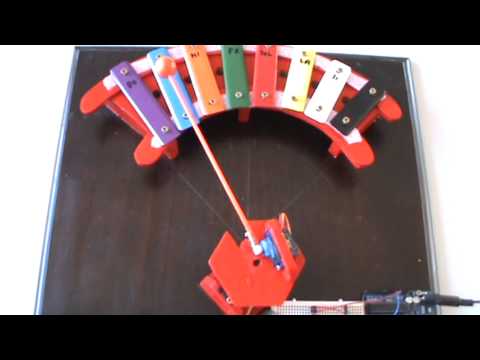 Arahal Robot xilofono arduino Ramos