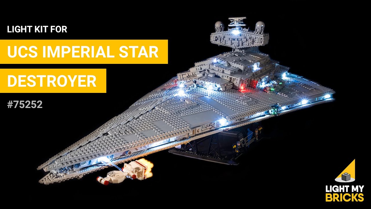 Light My Bricks Lumières-LED pour LEGO® Imperial Star Destroyer 75252