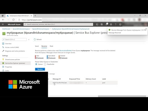 How to use Azure Service Bus Queues | Azure Tips and Tricks