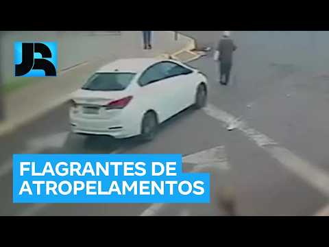 Atropelamentos deixam uma idosa morta no RS e um pedestre ferido em MG