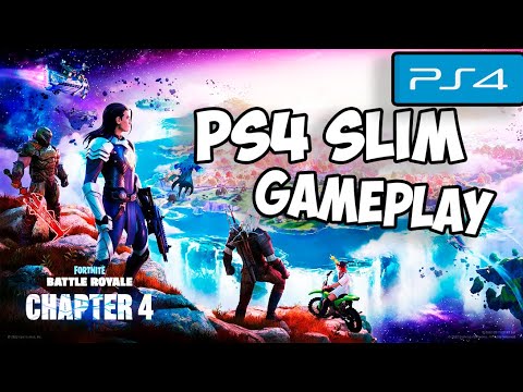 Fortnite Chapter 4 Season 1 PS4 Slim Gameplay Unreal Engine 5.1
