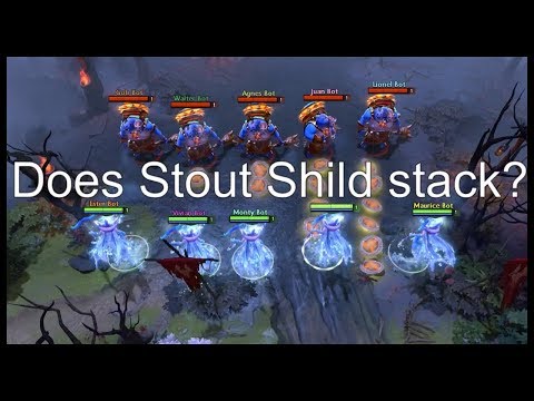 Does Stout Shield stack? A demonstration