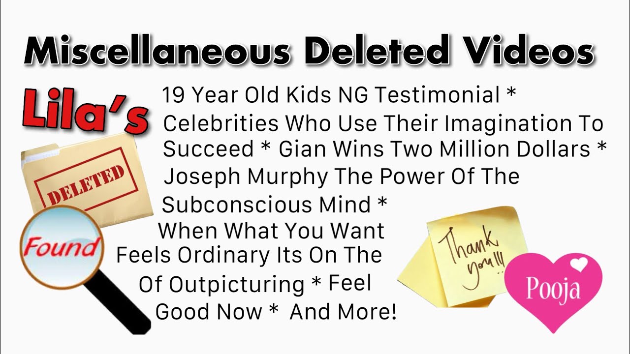 Various Nevillution Deleted Videos (Thanks To Pooja)