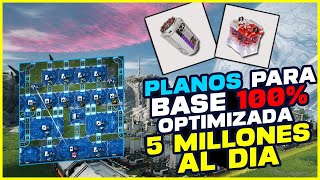 ✨¡5 MILLONES DE CREDITOS DIARIOS DEL VALLE! LA BASE DEFINITIVA 100% OPTIMIZADA | Arknights Endfield