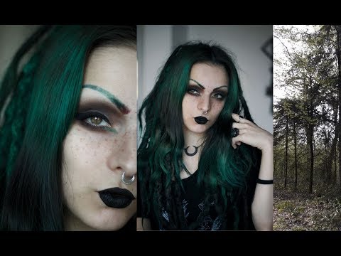 Green Hair Transformation - Enchanted Forest by Manic...