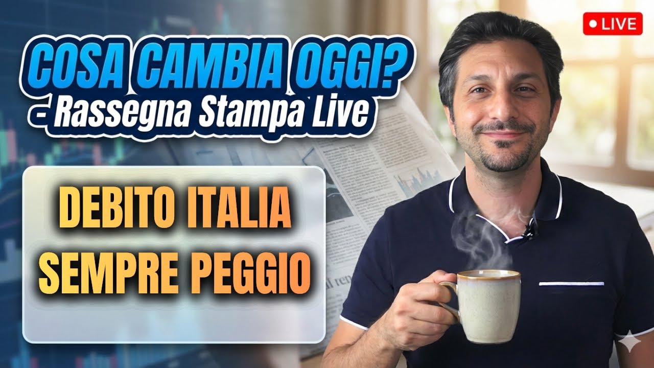ULTIMI in EUROPA: PEGGIO della GRECIA!