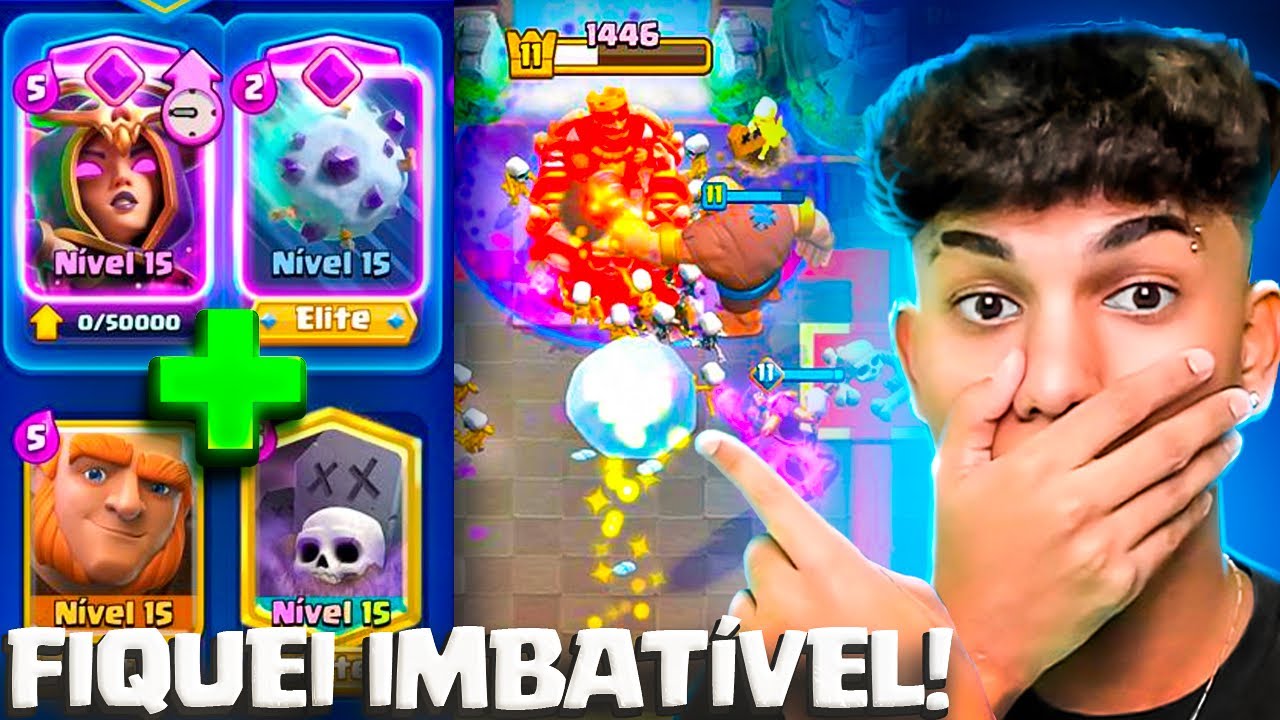 FUSÃO PERFEITA! MEU DECK FAVORITO FICOU AINDA MAIS FORTE NO CLASH ROYALE!