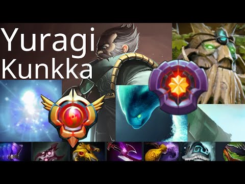 Yuragi mid Kunkka vs Broodmother, Riki, Spirit Breaker - off Dendi Pudge - dota2