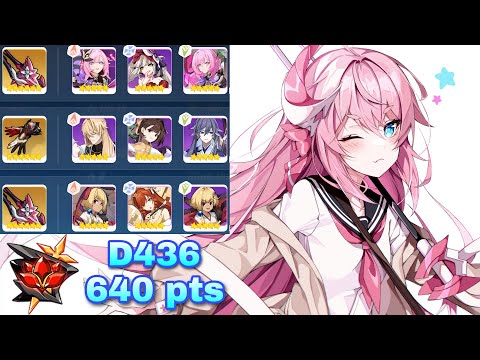 [Honkai Impact 3] Ex-Abyss Red Lotus (D436) - HOMU Emperor 640 pts - FT HS(S0) BB Dudu 3*