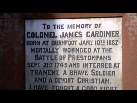 Colonel James Gardiner Grave Graveyard Carriden Bo'ness West Lothian Scotland