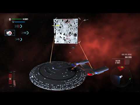 Enterprises Across Time vs. Borg Cube - Star Trek Legacy: Ultimate Universe 2.2