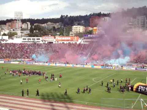 "DEPORTIVO QUITO CAMPEON 2009" Barra: Mafia Azul Grana • Club: Deportivo Quito