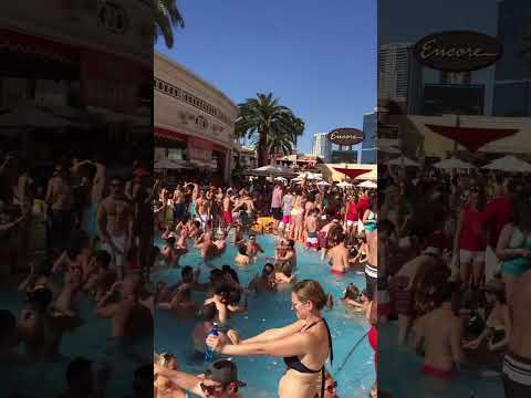 My Beautiful USA ❤️🇺🇸 Encore Vegas pool party