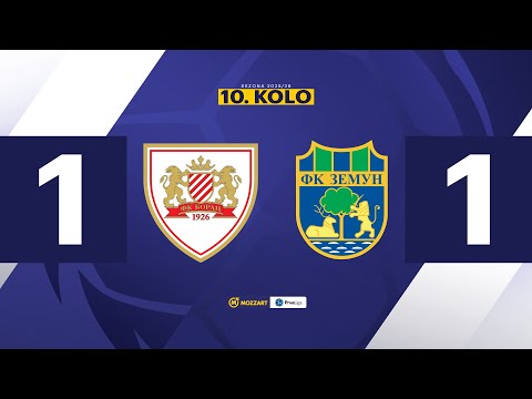 MBPLS 2025/26 - 10.Kolo: BORAC 1926 – ZEMUN 1:1 (1:0)